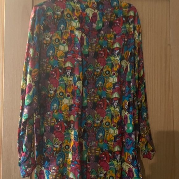 UNIQUE 80's Anne Pinkerton Size M - ALIENS UFO Tunic - Pleated Tail - RETRO - Picture 3 of 5